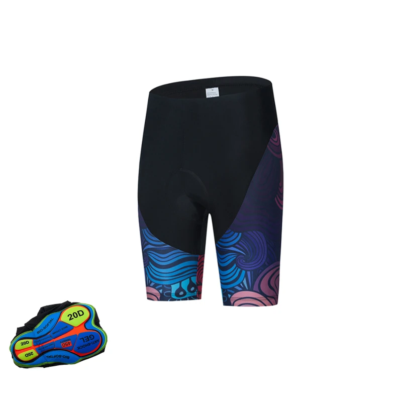 Quick Drying Breathable Anti UV Bicycle Pants Mountain Bike Clothing Men\'s Cycling Shorts With Gel 20D Padded The New Fashion