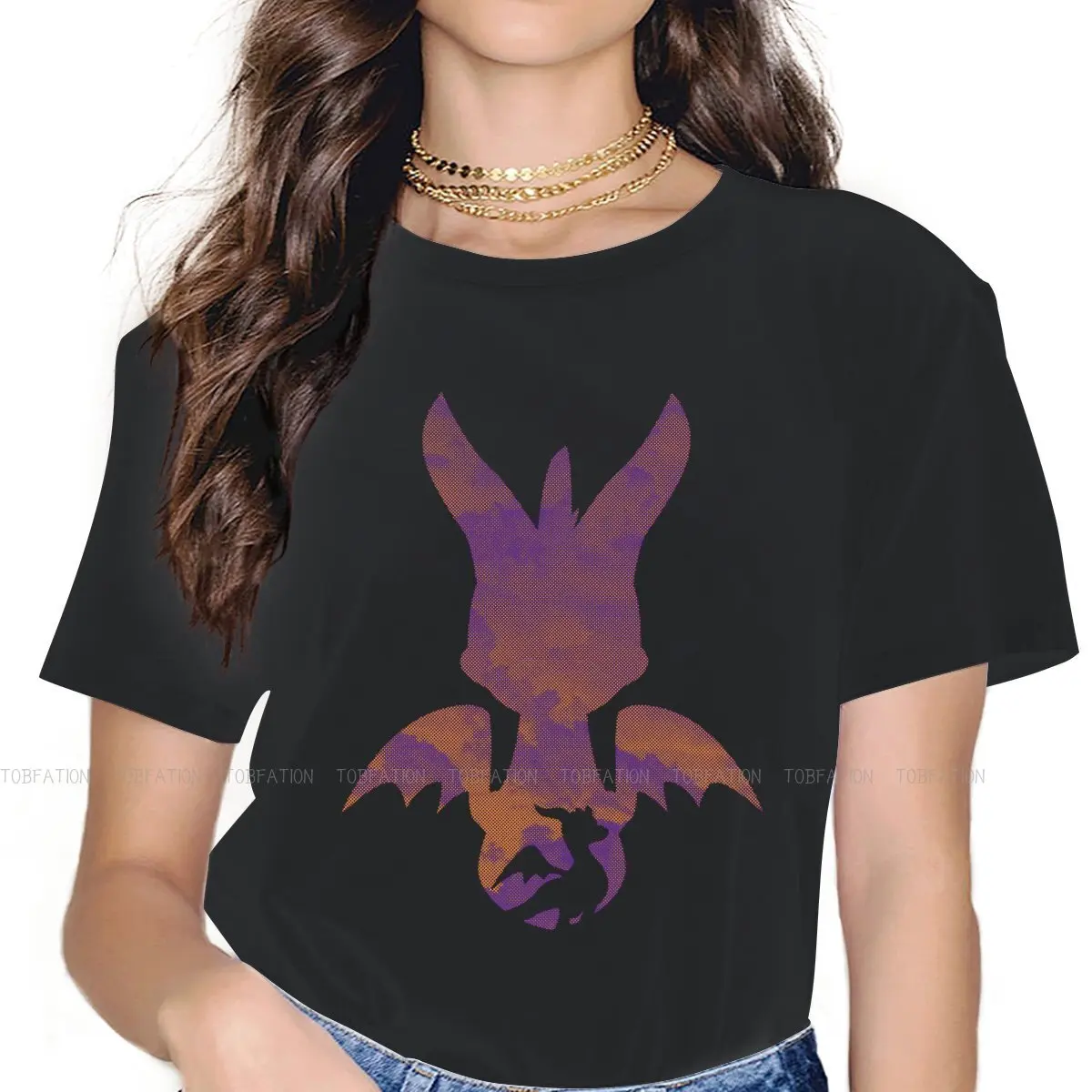 Is Back Essential Sweet Girls Women T-Shirt Spyro the Dragon Game Blusas Harajuku Casual Short Sleeve Vintage Oversized Tops