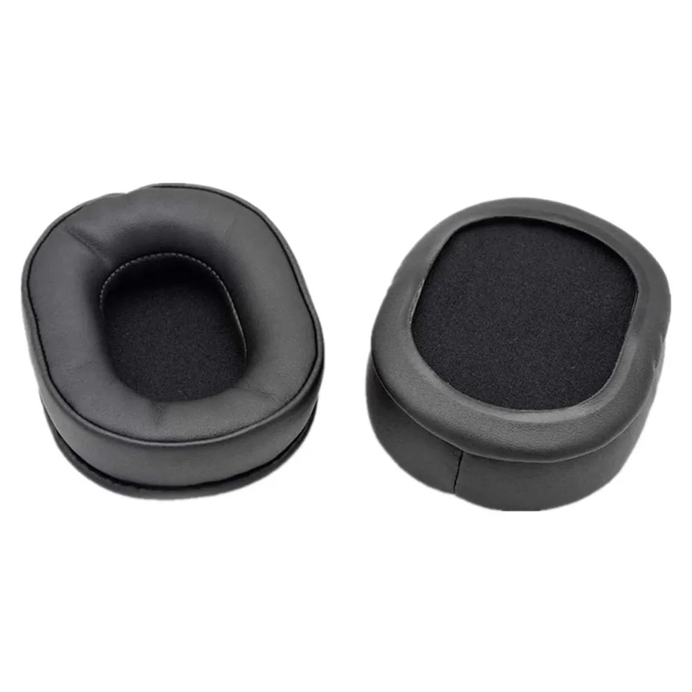 1คู่เปลี่ยนแผ่นรองหมอนหูแผ่นปลอกหมอน Earmuffs โฟมถ้วยสำหรับ Ausdom ANC8หูฟัง