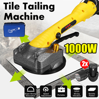 New 1000W Tiles Tiling Machine Tile Vibrator Suction Cup Adjustable Protable Automatic Floor Vibrator Leveling Tool With Battery