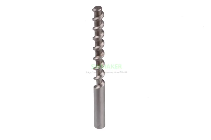 1pcs 10x120mm Ceramic Mud Powder Extruder Micro Screw Throat Feed Rod Feed Rod Hardened Steel 3D Printer Parts