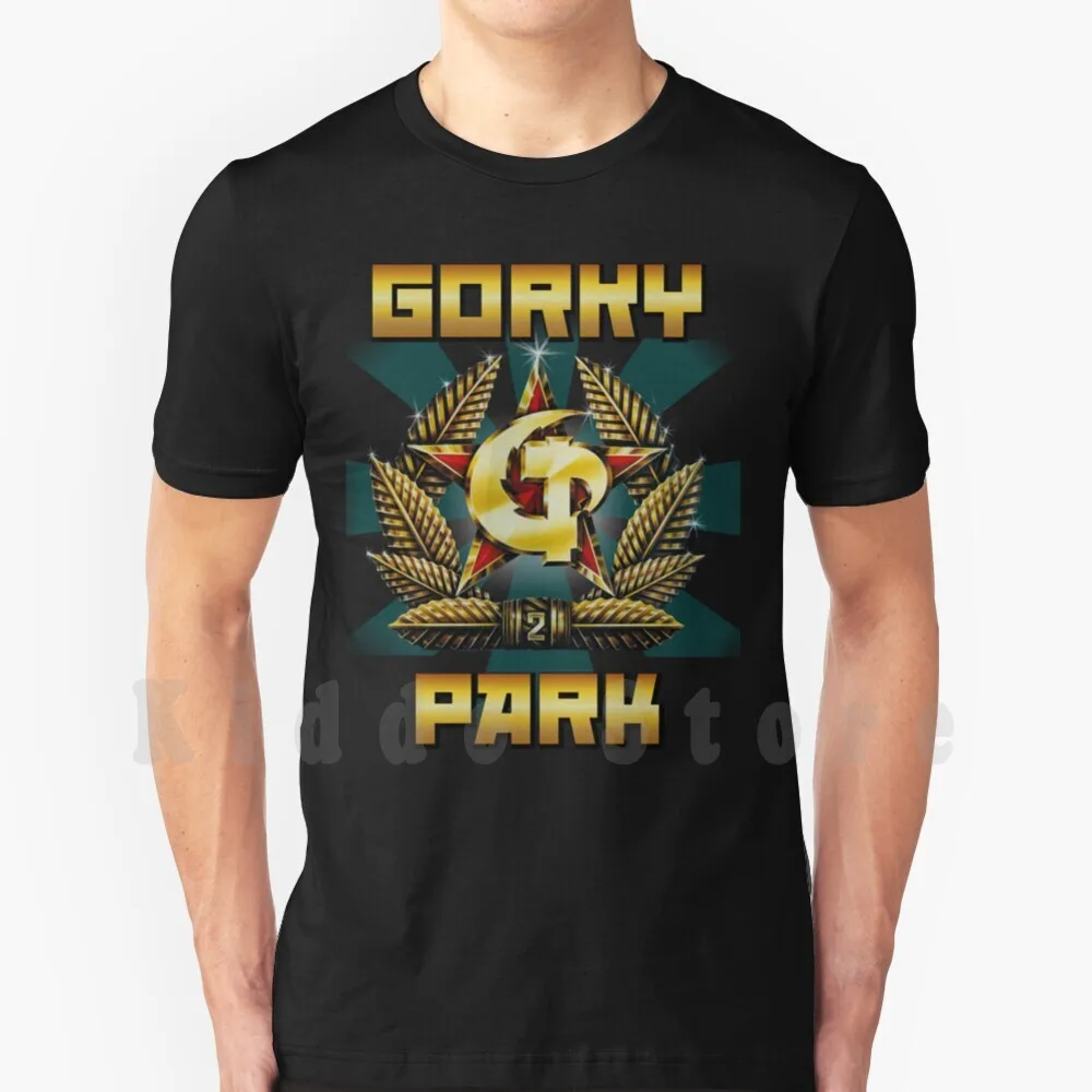 Gp Ii T Shirt Print For Men Cotton New Cool Tee Gorky Park Soviet Hard Russian Perestroyka Glasnost Heavy Belov Jovi