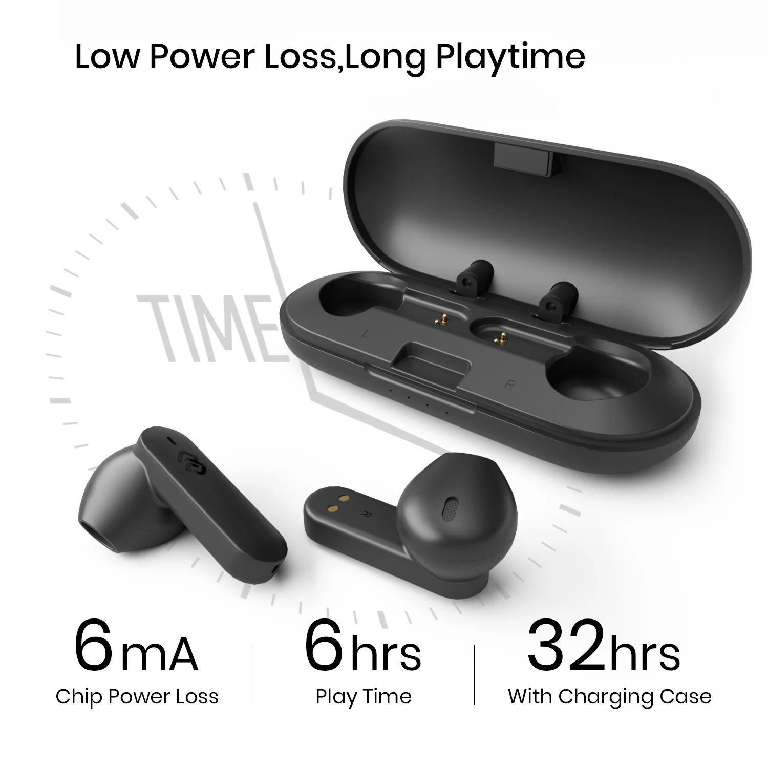 Eppfun Cutemeet 300 Metal Tws Earbuds Qualcomm QCC3040 Aptx Adaptive/AAC  Earphones  CVC8.0 4 Mics Noise Cancellation Headphones