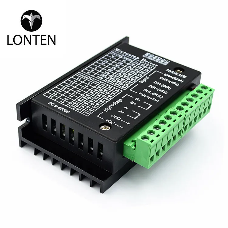 

Драйвер шагового двигателя 42/57 TB6600 Upgrade Edition 32 Subdivision 4.0A 42V (импульс 3-24V)