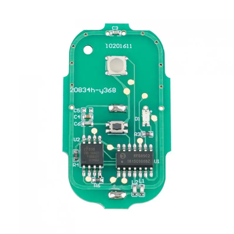 2 pulsanti sostituzione chiave auto telecomando trasmettitore ingresso senza chiave sostituzione chiave Automobile per Toyota Camry Avalon vittoria