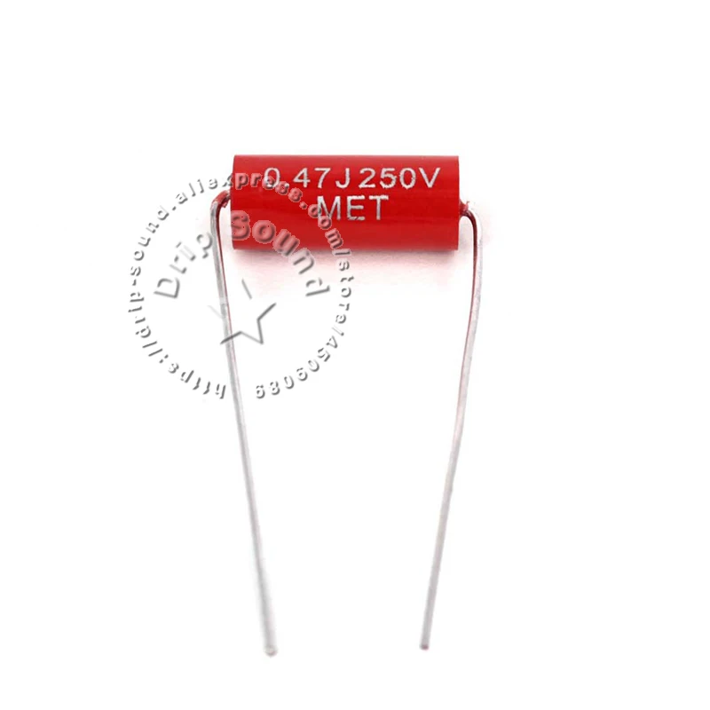 2pcs 400V 0.47uF-27uF Speaker Frequency Divider Amplifier Crossover Filter Membrane Polypropylene Film Non-Polarity Capacitor