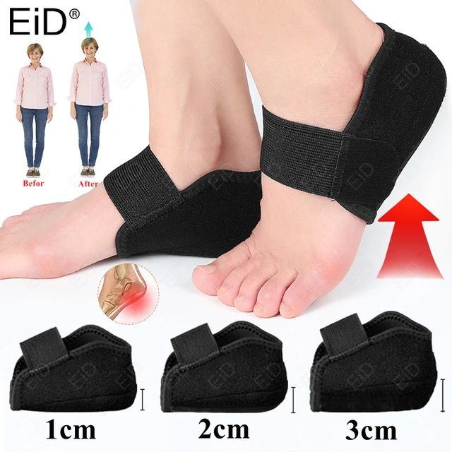 EiD 1 3cm Invisible Height Increase Silicone Socks Gel Heel Pad Orthopedic Arch Support Heel Cushion Soles Insole Foot Unisex AliExpress 322