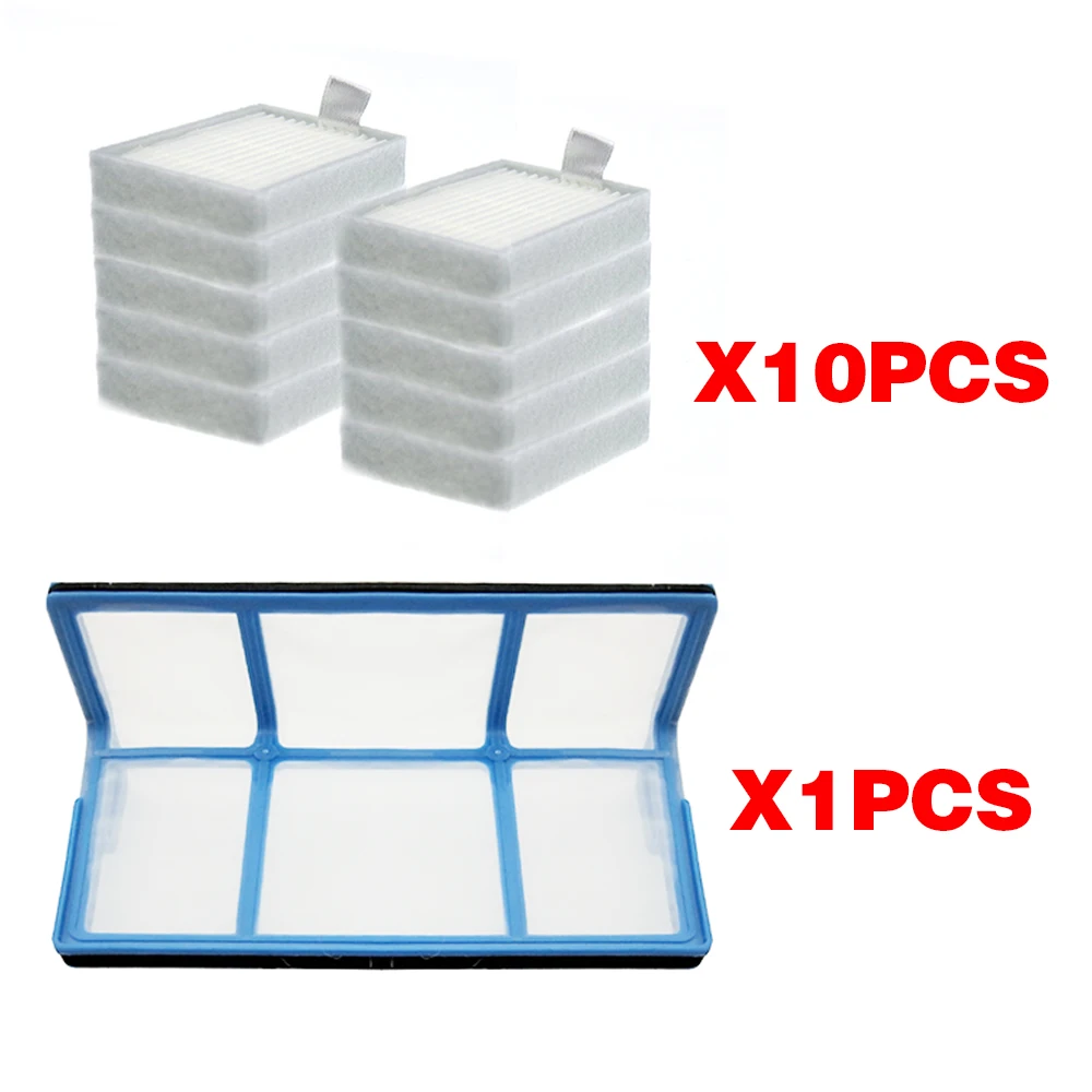 Robot Hút Bụi Lau Phần bàn chải cạnh bên Tiểu Lọc bụi cây lau nhà Bộ Lọc HEPA cho iLife V5 V5s V3 V3s v5pro V50 v55 X5 V5s Pro