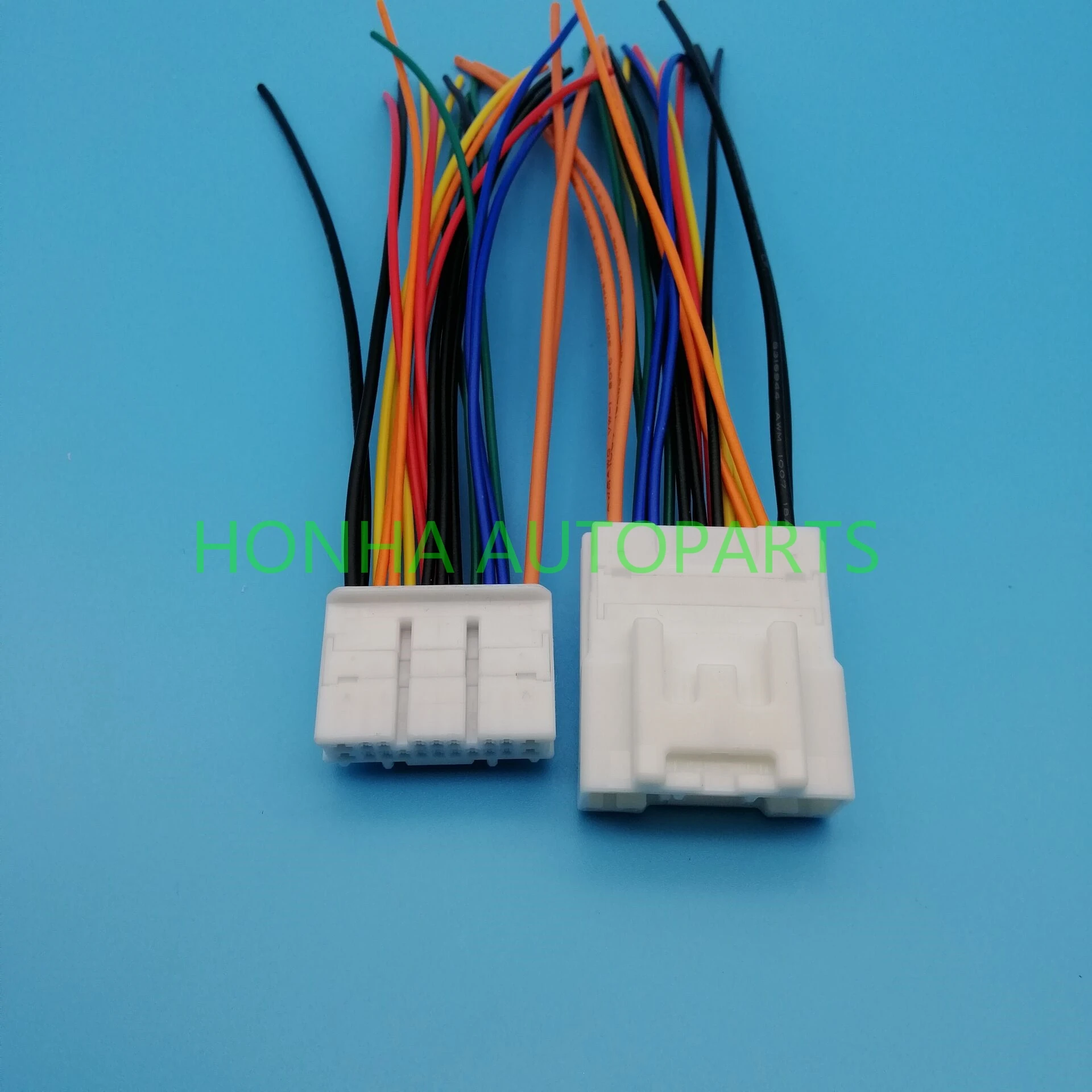 Free shipping 1 pcs 20 pin male and female sumitomo Automobile cable Connector 6098-5622 6098-5613 with wire