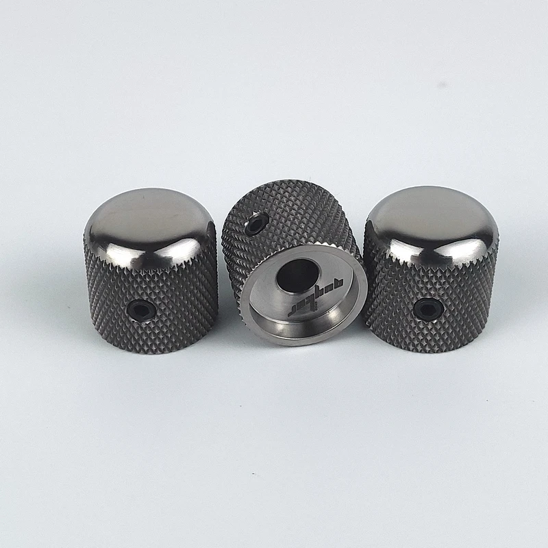 High Grade GUYKER Titanium Alloy Electric Guitar Bass Knobs