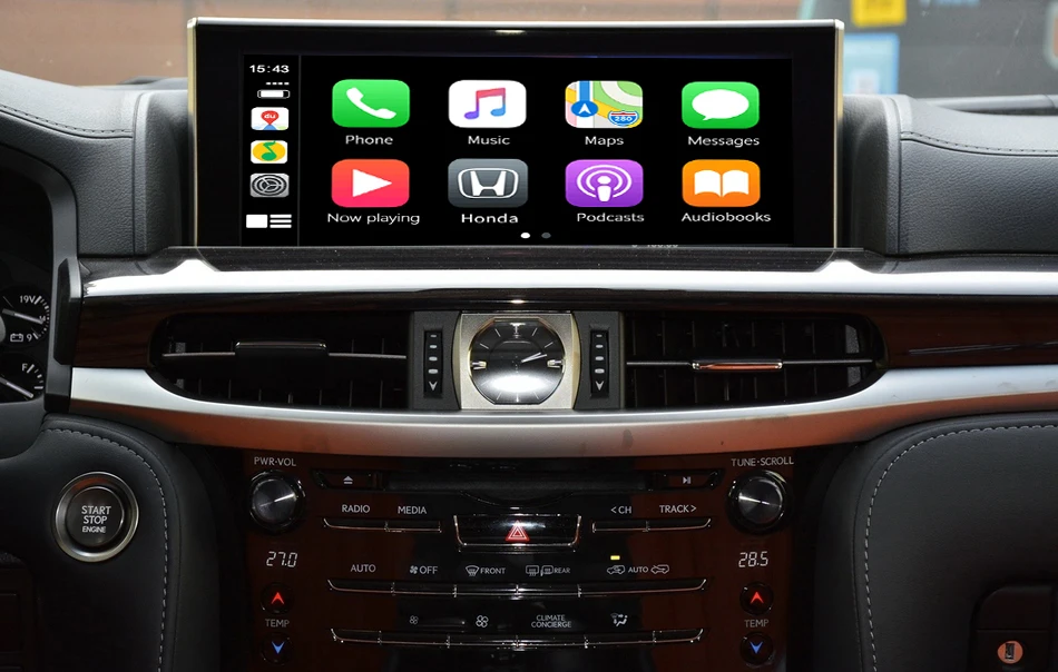 Carplay Wireless for Lexus LX LX570 2014-2020 Android Auto Airplay AutoLink Car Play interface