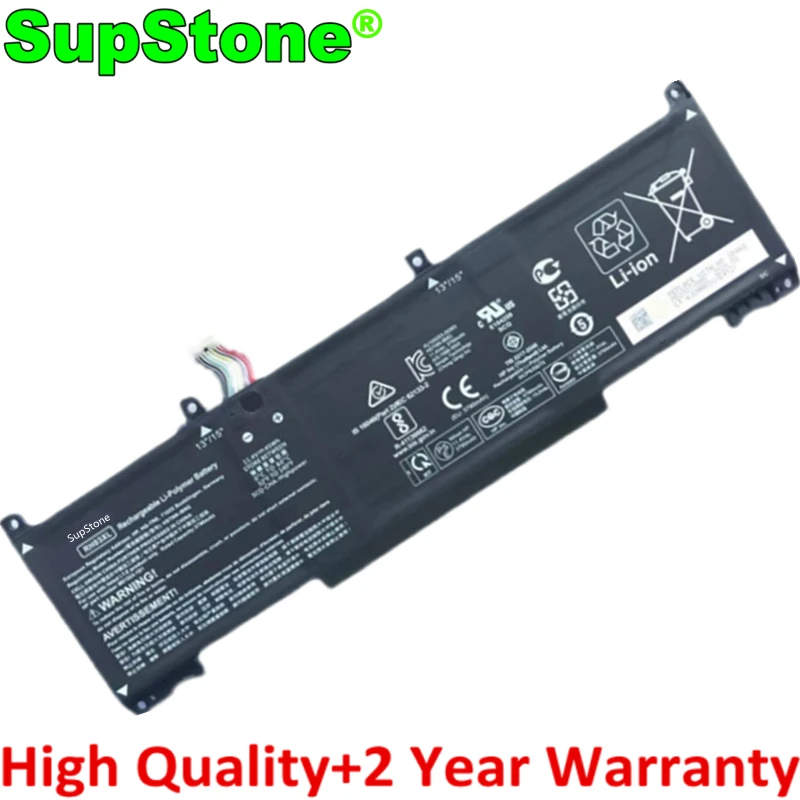 

SupStone RH03XL TPN-DB0B HSTNN-OB1T Laptop Battery For HP ProBook 430 440 450 455 630 640 650 G8 M01524-1D1 M02027-002