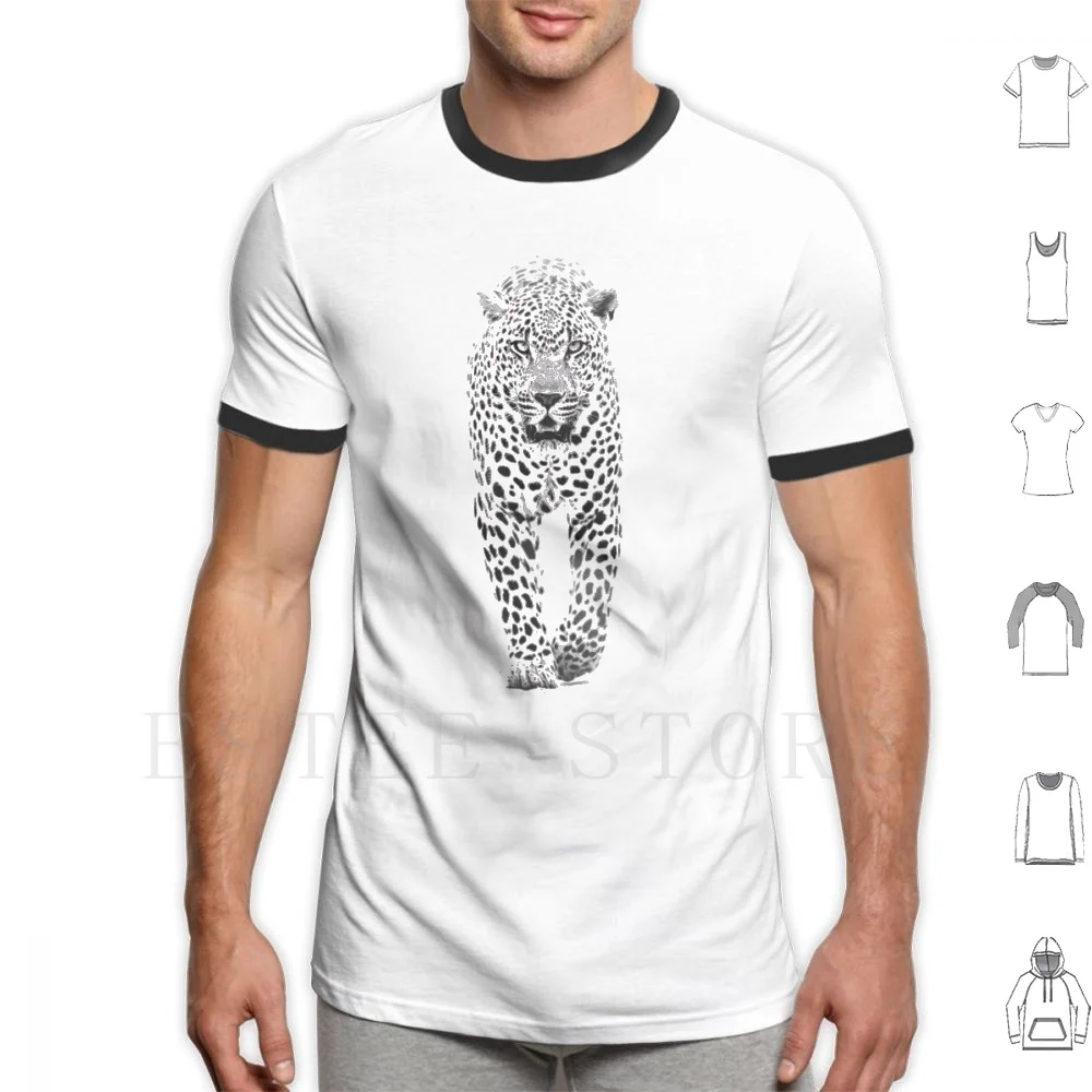 Leopard T Shirt DIY Big Size 100% Cotton Kaiju Shoujo Shounen Plus Ultra One For All Heros Universite Plus Ultra Bnha Boku No