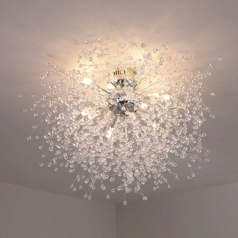 New Style Modern Chandelier Led Chandelier dandelion For Living Room Bedroom Led Chandelier Home Lighting Creative Lamps