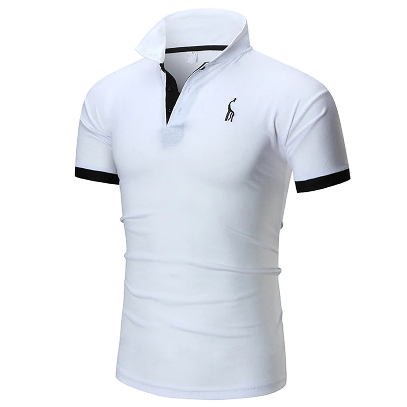 2024 High-End Luxury Brand Men\'S Short Sleeved 2024 Summer Casual Short-Sleeved Polo Shirt Men\'S T-Shirt