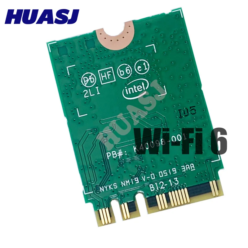 Huasj new para a faixa dupla ax200 2400 mbps sem fio ax200ngw ngff m.2 BT5.0 wifi placa de rede 2.4g/5g 802. 11ac/ax