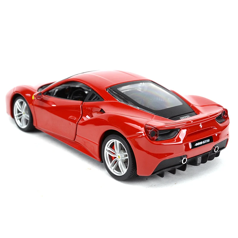 Bburago 1:24 Ferrari 488 GTB Sports Car Static Die Cast Vehicles Collectible Model Car Toys