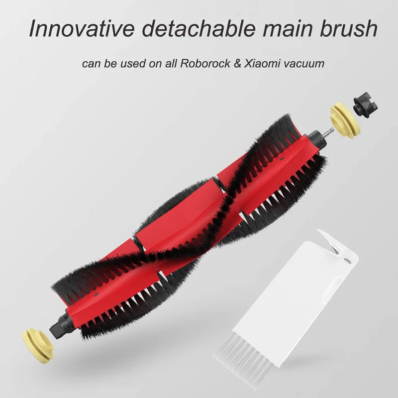 Todos os acessórios para xiaomi roborock s5 s6max puro s60 s65 s50 e25 e4 aspirador de pó robótico lado principal escova hepa filtro mop