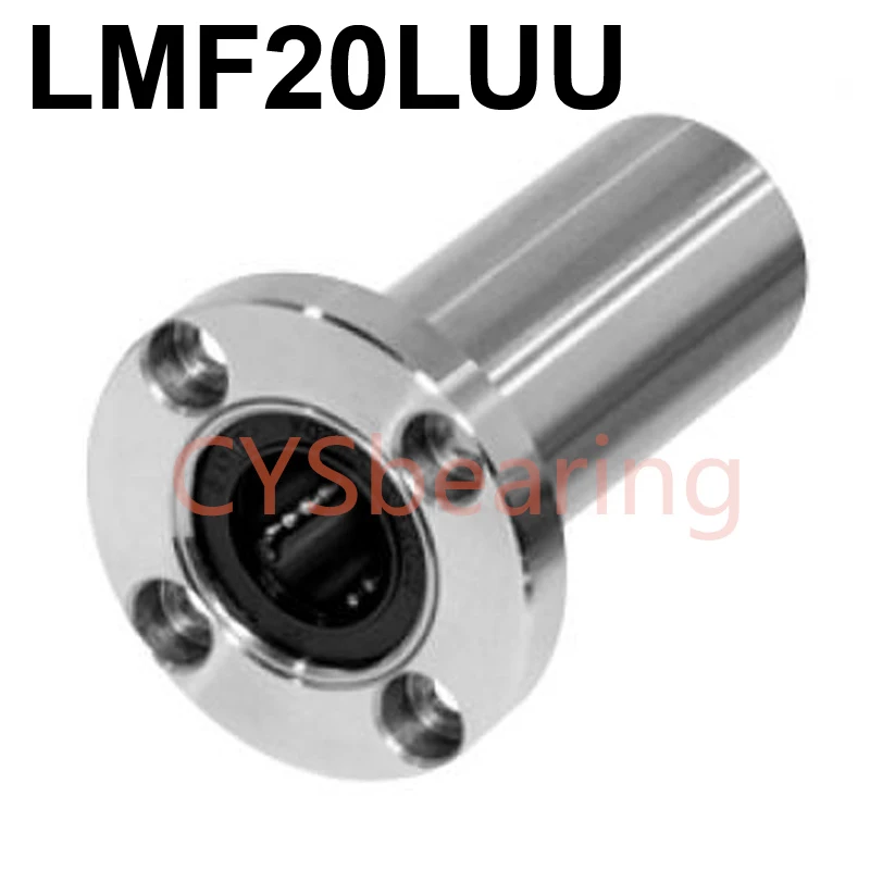 LMF20LUU 플랜지 선형 운동 볼 베어링 부시: CNC 가공 부품으로서의 정밀성과 내구성 분석
