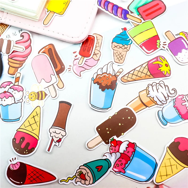 Stickers 51pcs Rooftop Coffee House cute Decorative Stationery Stickers Scrapbooking DIY Diary Album Stick Lable