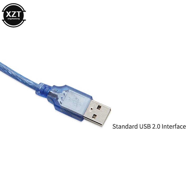 New USB 2.0 Male To Male Cable USB Type A Cable Extender Wire 0.3M 0.5M 1M 1.5M 3M Camera Hard Disk