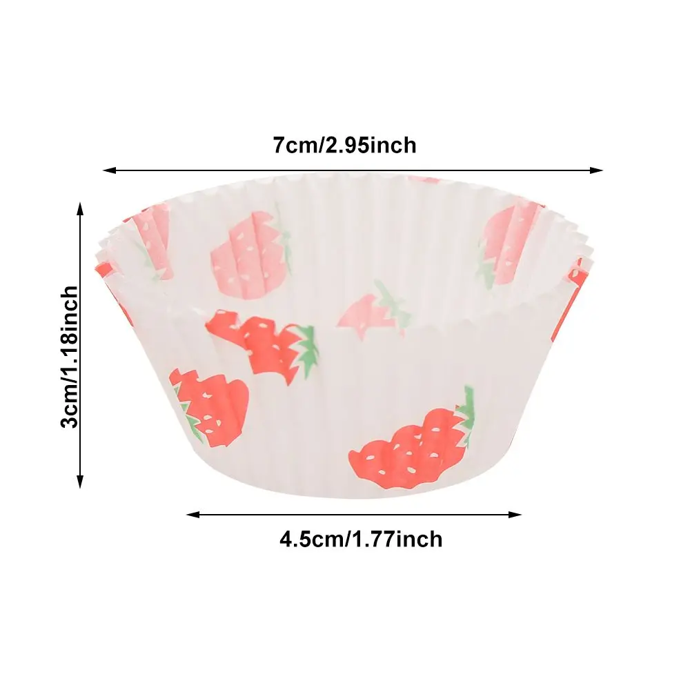 100PCS Kitchen Accessories Cake Decorating Tools Liner Muffin Boxes Cake Cup Wrapper Paper Baking Cups