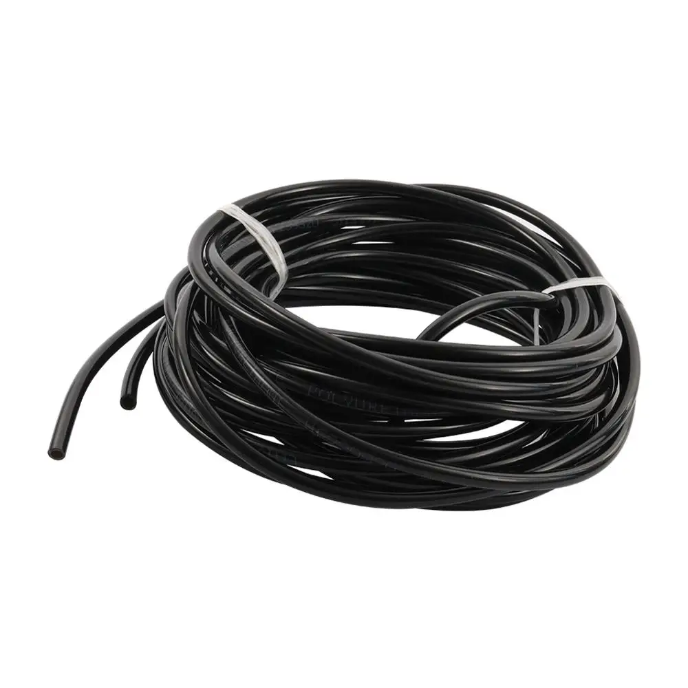10m Black 4/6mm Pu Pipe Garden Atomizing System Watering Hose Horticultural Agriculture Irrigation Aquarium CO2 System Tube