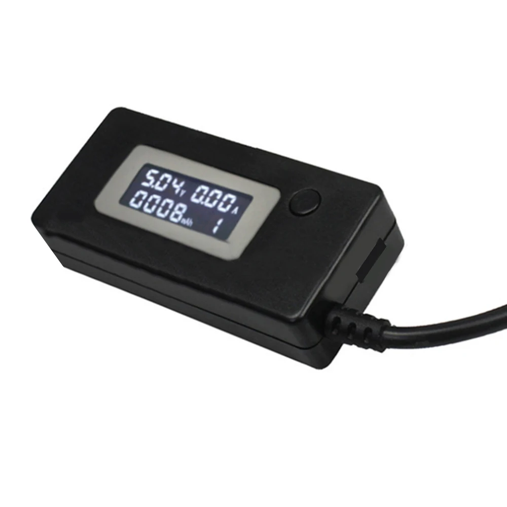 Mini USB 3V-15V LCD Display Spannung Strom Kapazität Monitor Detektor Mobile Power Tester