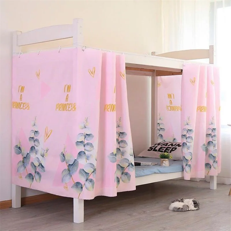 Cortina de 120x200cm para dormitorio escolar, 1 piezas, Protección de Privacidad para dormitorio femenino, E12160