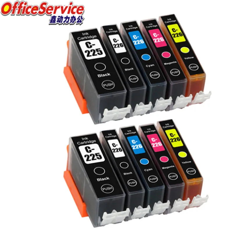 PGI-225 CLI-226 PGI225XL ink Cartridge Compatible For Canon IX6520 MG5120 MX712 MG8120 MG5320 IP4820 IP4920 MG5220 printer