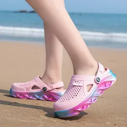 New Women's Sandals Female Summer Ladies EVA Slip-on Water Beach Shoes Nurse Clogs Sandalias Mujer Sandales Femmes Sandalen