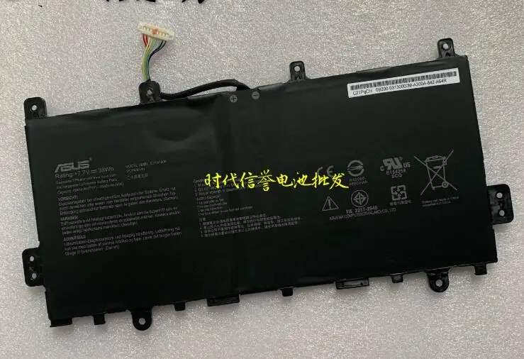 New genuine Battery for ASUS Chromebook C423, C423NA C523, C523NA 0B200-03060000, 0B200-03130000, C21N1808 7.7V 38WH