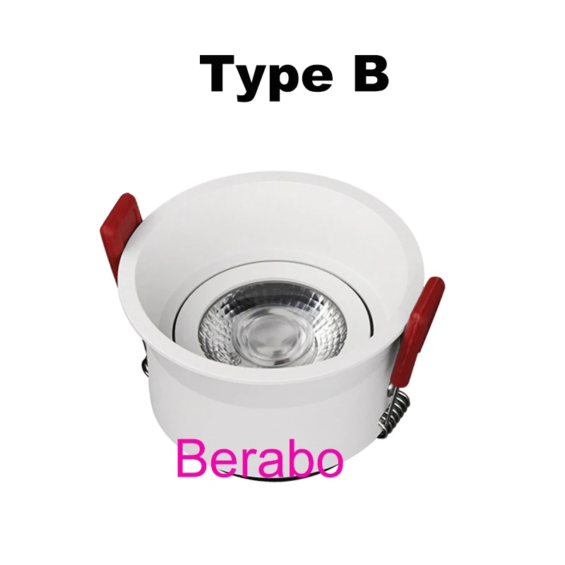 Dimmbare AC110V220V230V 5W7W15W20W COB Downlight LED Deckeneinbauleuchte Spotlicht für Heimbeleuchtung Innenbeleuchtung – Detail 6