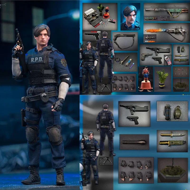 IN STOCK LIMTOYS LiMiNi 1/12 RPD Police Officer Leon Kennedy S Version 6