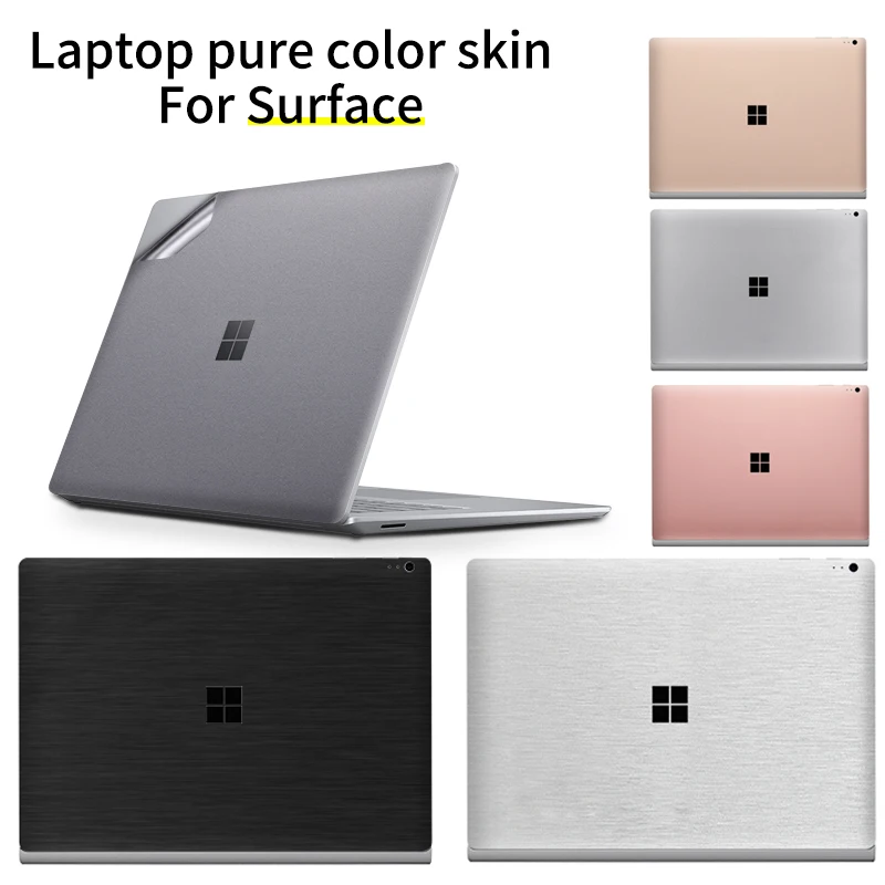 

Full Protective Laptop Skins for Surface Laptop 5/3/4 13.5 15 inch Solid color Vinyl Sticker for Surface Book 2 13.5 15 2022