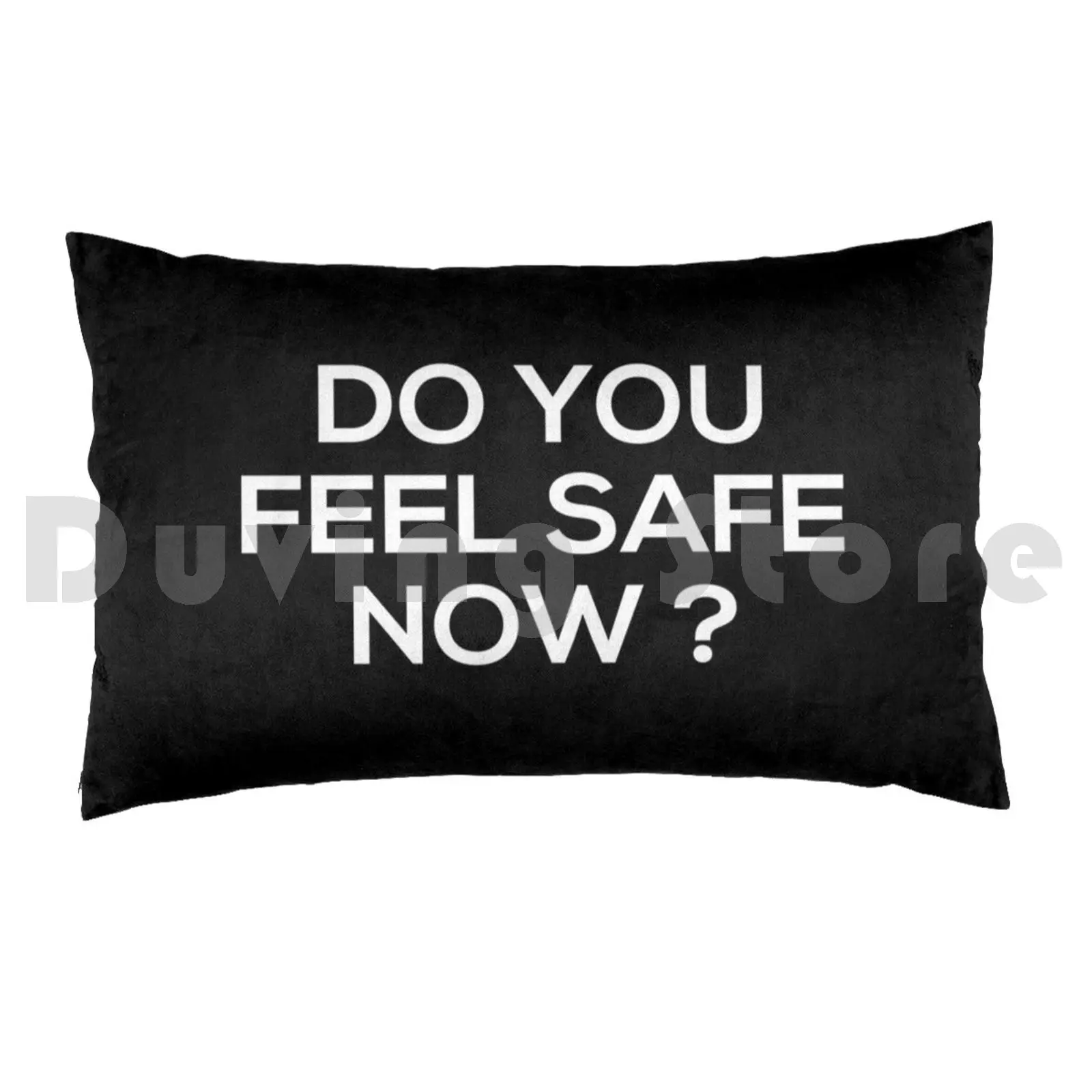 Do You Feel Safe Now ? Pillow Case DIY 50*70 Sheep Sheeple Funny This Is Useless Anti Pro Choice Face