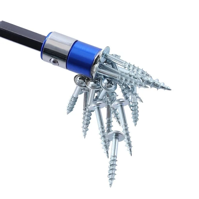 Inserti per cacciavite in acciaio legato S2 anello magnetico punta per trapano anticorrosione magnete potenti anelli universali
