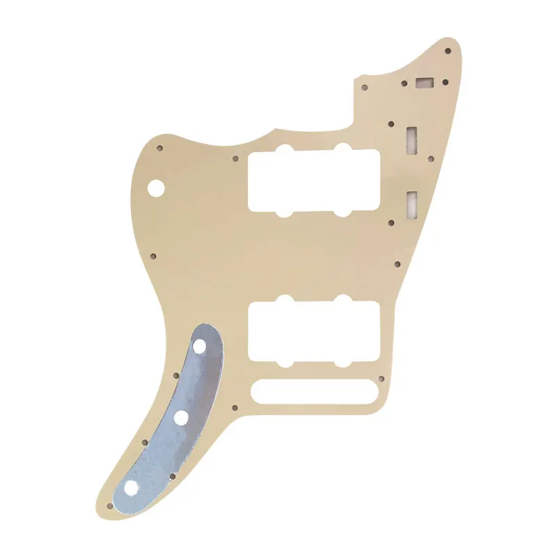 XinYue Custom Guitar Parts For Mexico Jazzmaster Style Guitar Pickguard Scratch Plate Replacement Electric Guitar Flame Pattern