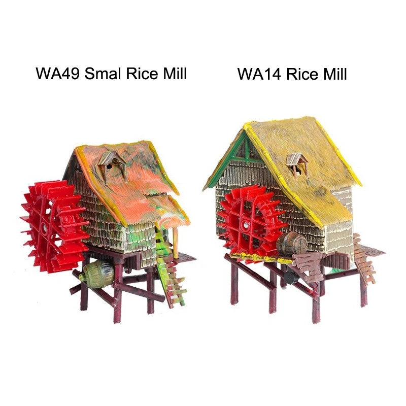 WinAqum Undersea Decoration RICE MILL Decor for Aquarium Fish Tank WA14 Ornament