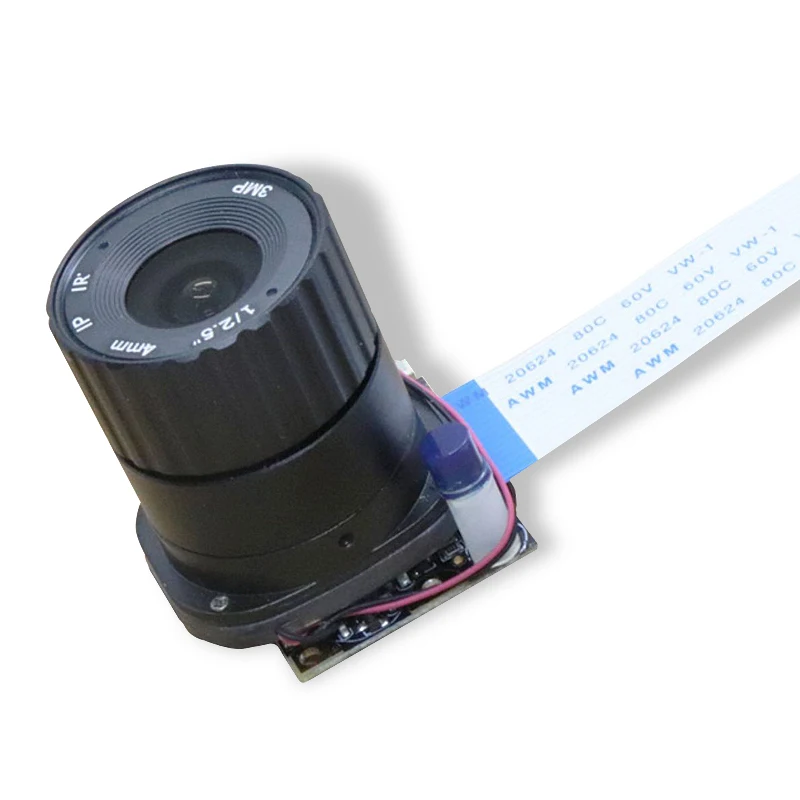 5MP HD 1080P Raspberry PI B 3/2 Automatic Switch IR_CUT 4mm Big Lens Camera Module