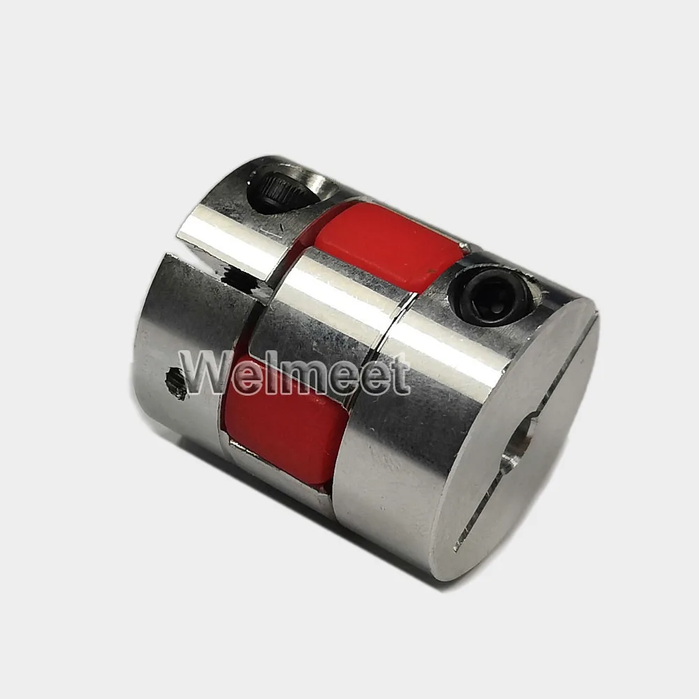 12mm/14mm/15mm/16mm/17mm/18mm/19mm/20mm/22mm CNC Flexible Plum Spider Shaft Coupling Coupler Servo Motor Connector Sleeve D40L50