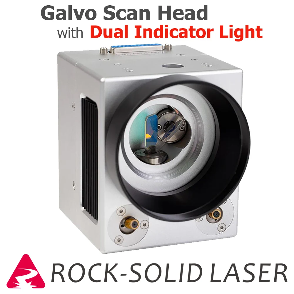 SG7210 Fiber Laser Galvo High Speed Scan Head with Dual Red Indicator Light 1064nm Laser Marking Machine Parts