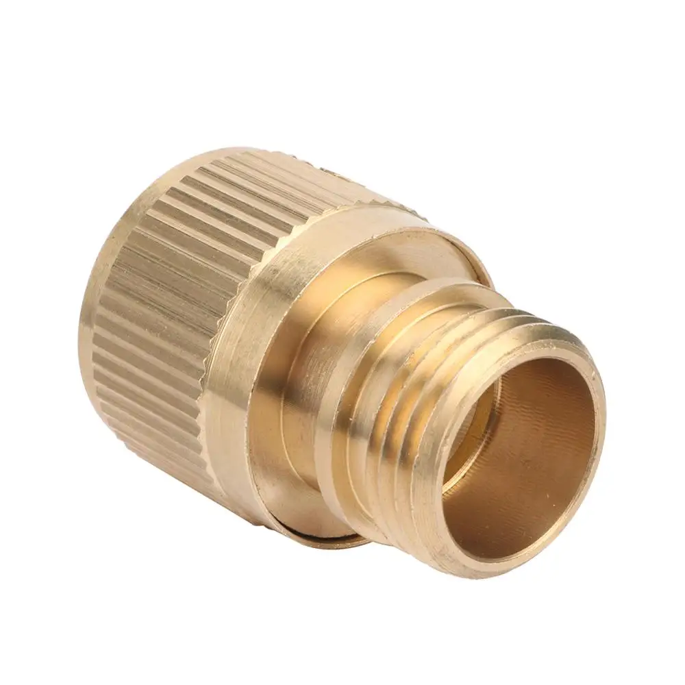 

Brass 1/2" Male Thread Quick Connector Home Improvement Plumbing Pipe Hoses Connection Fitting Car Wash Pipe Quick Connect Joint