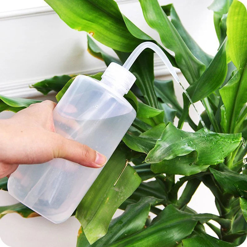 1 Pcs Watering Pot 150/250/500/1000ml Long Curved Meat Transparent Water Bottle Liquid Container Spray Bottle Kettle Watering