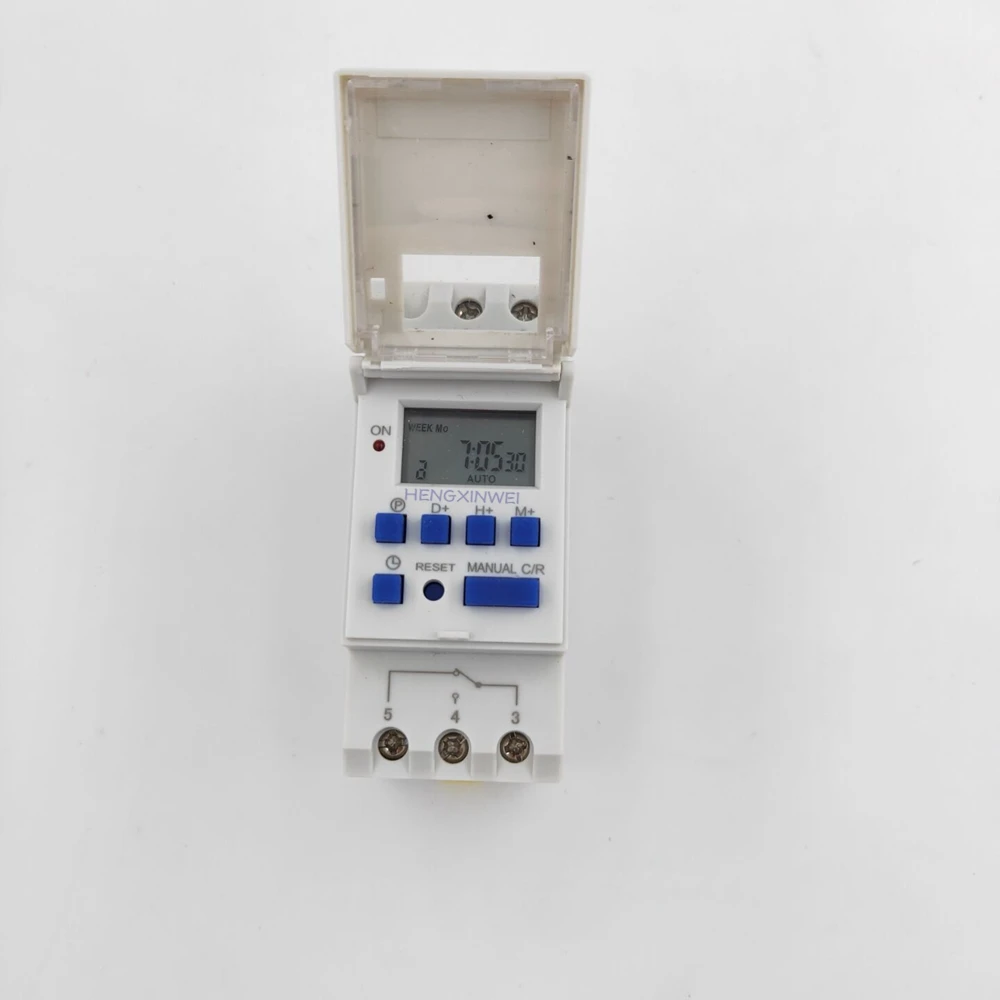 THC15A  AHC15A  Digital Programmable Timer Switch  Tp8a16  AC/DC Microcomputer Time Relay Repeat Programs With 16 ON/OFF