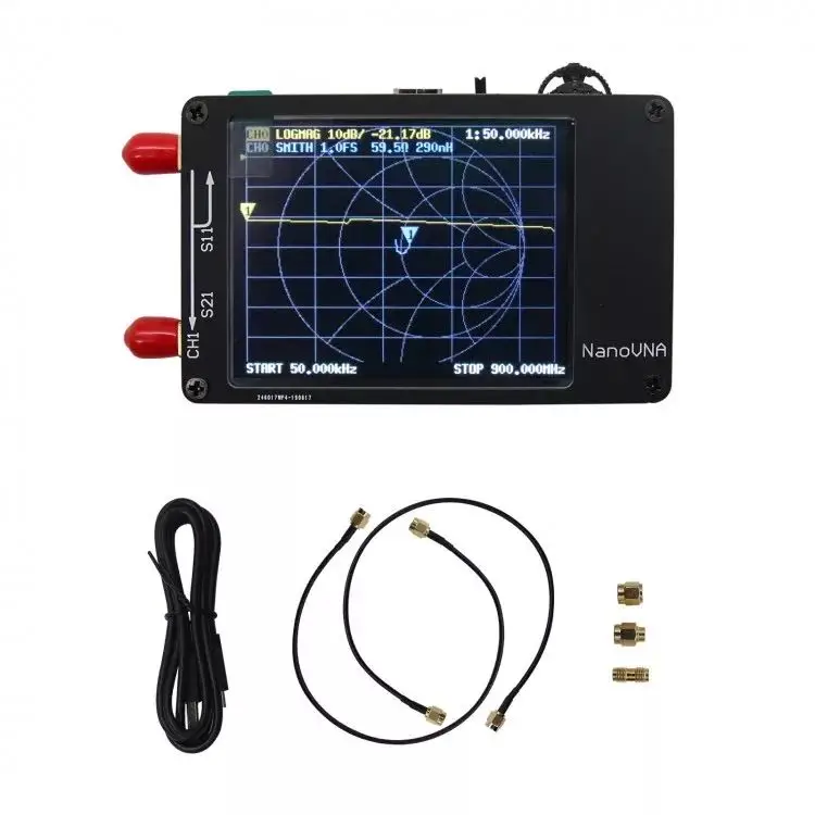 

NanoVNA Vector Analyzer Network Antenna Analyzer 2.8 Shortwave MF HF VHF UHF Talent