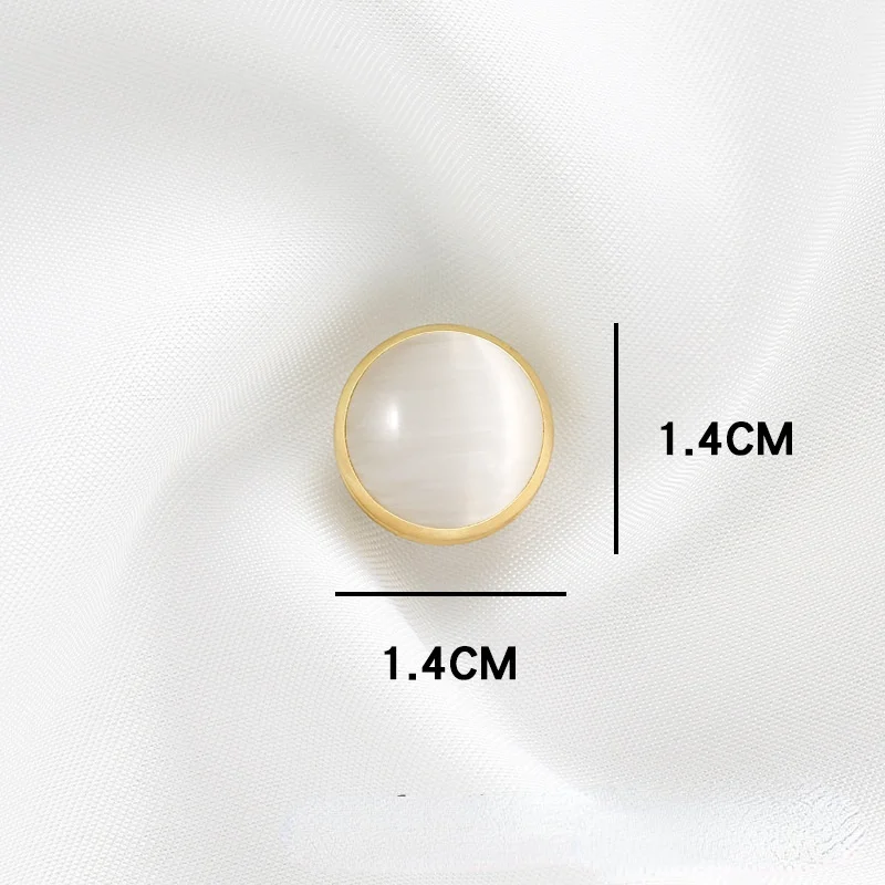 Metall Starke Überzug Magnet Brosche Sicher Hijab Clips Magnetische Keine Loch Pins Schal Hemd Kragen Luxulry Broschen für Frauen Schmuck – Detail 2