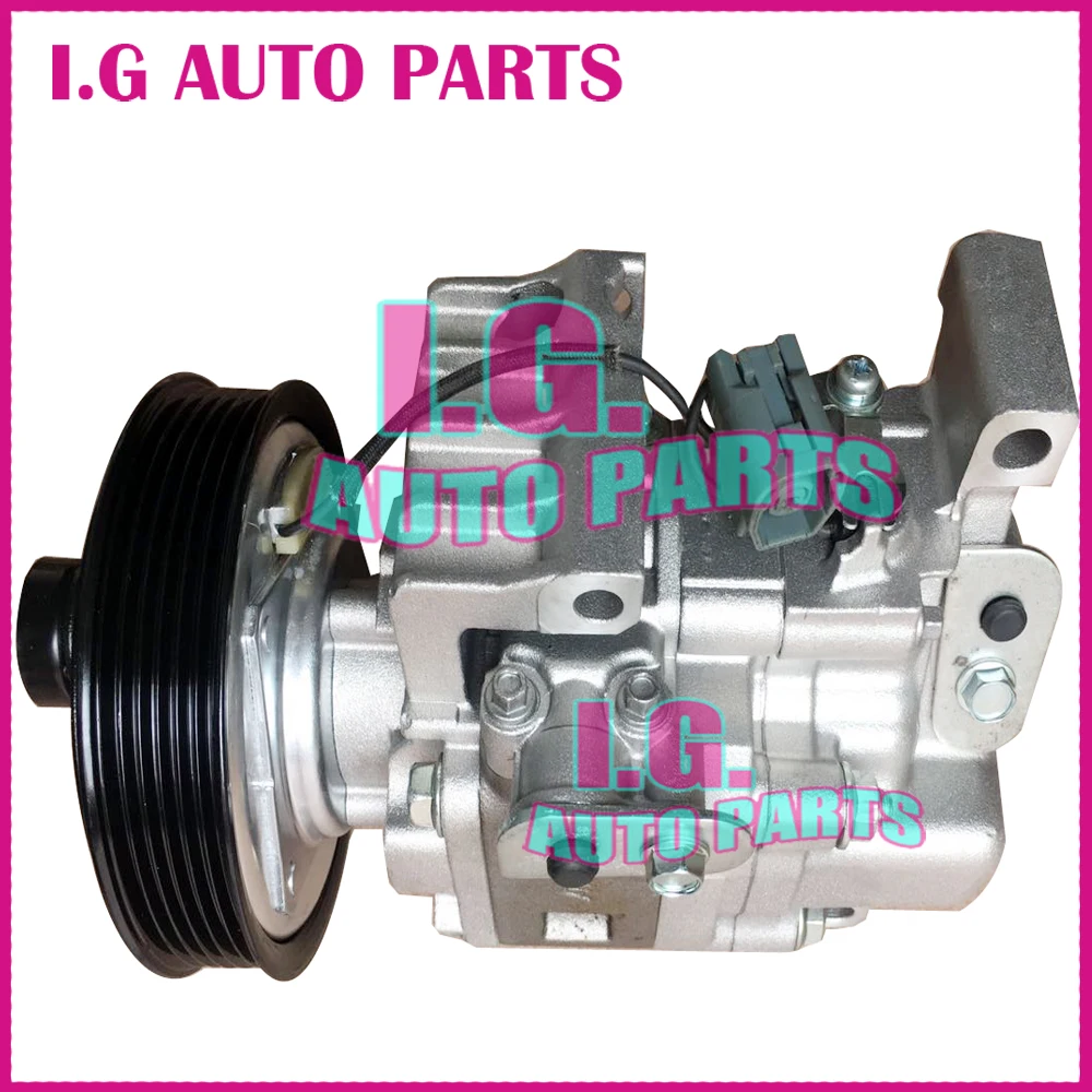 CAR A/C AC COMPRESSOR FOR MAZDA 6  M6 OEM NO. GJ6A-61-K00F GJ6A61K00F 124MM 6 GROOVES