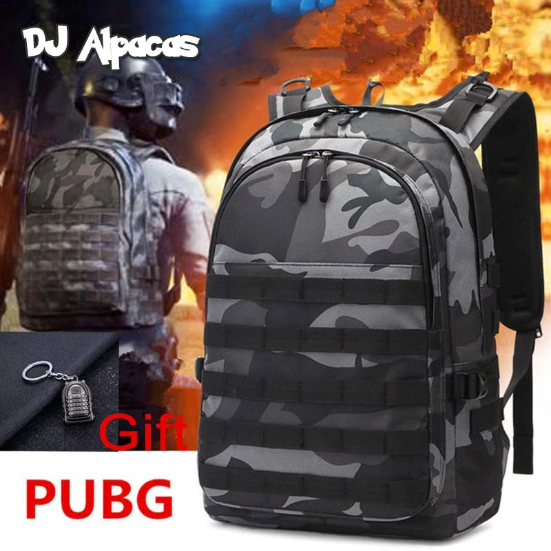 Backpack Game Playerunknown's Battlegrounds PUBG Cosplay Level 3 Instructor Backpack Outdoor Multi-functional Large Capacity