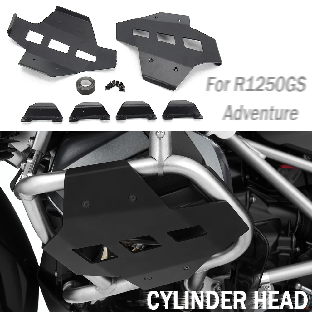 

NEW For BMW R1250GS R 1250 GS R1250GS Adventure ADV A set Motorcycle Accessorie Black Engine Cylinder Guard Cover Protector